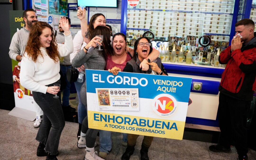 se despierta “resacosa perdida” y se entera de que ha ganado el Gordo