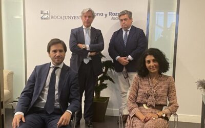 Pérez Rocamora pasa a ser socio de pleno derecho del bufete RocaJunyent-Gaona, Palacios y Rozados Abogados