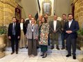Crespo aborda nuevas actuaciones en materia de agua con el alcalde de Cádiz y la presidenta de Diputación