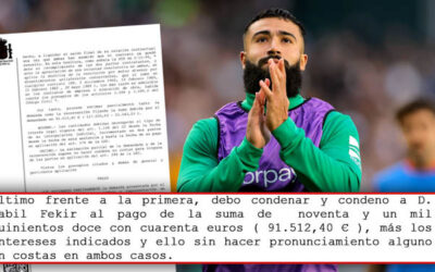 El pleito de Fekir y el constructor