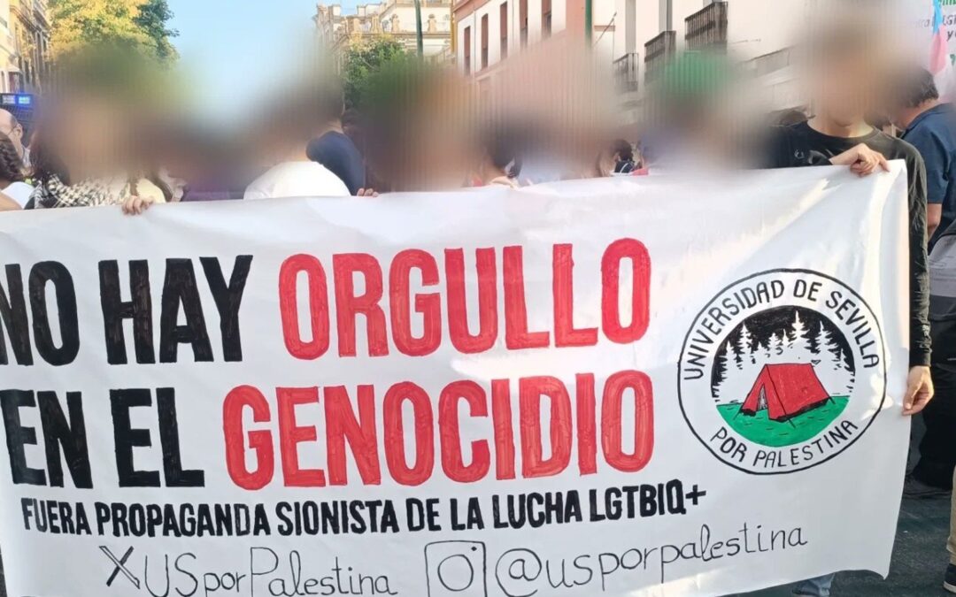 El colectivo LGTBI está con Palestina