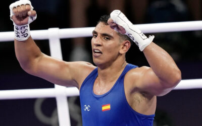 El marbellí Ayoub Ghadfa se garantiza una medalla en +92kg tras vencer a Chaloyan