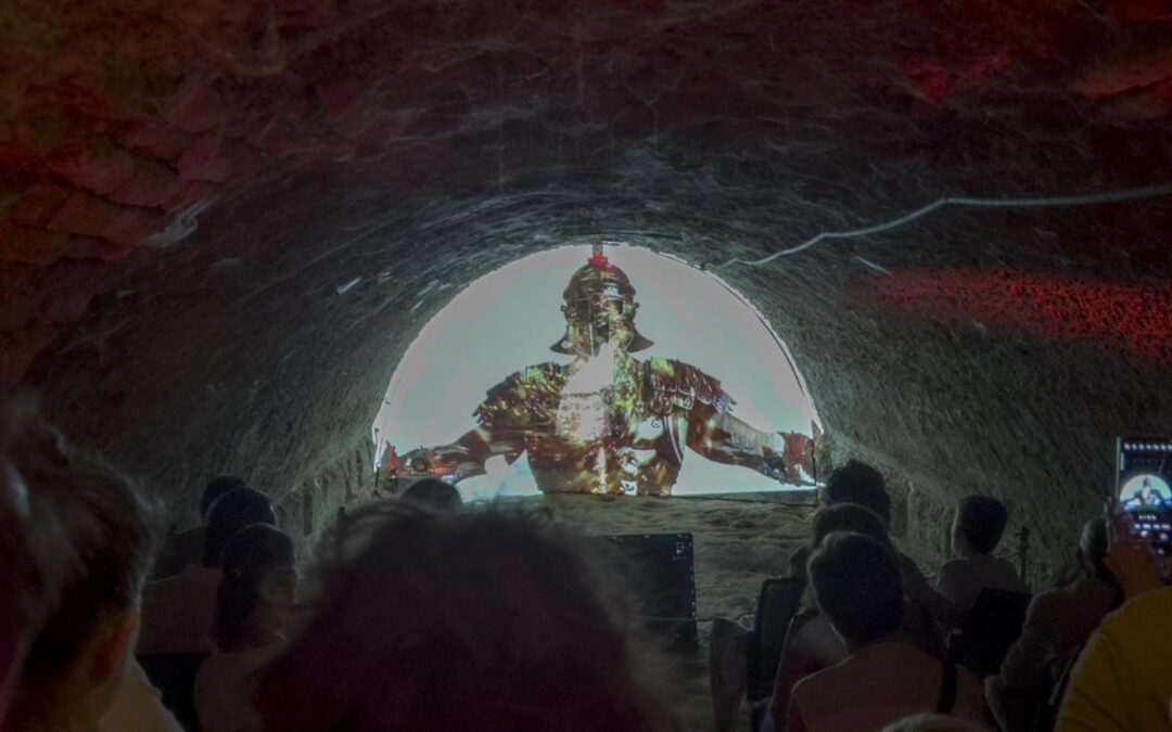 Itálica se abre en verano a visitas nocturnas ‘guiadas’ por el propio emperador Adriano