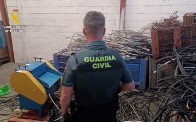 Cuatro detenidos por el robo de cobre en plantas fotovoltaicas de Sevilla