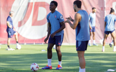El Sevilla cierra la semana de trabajo