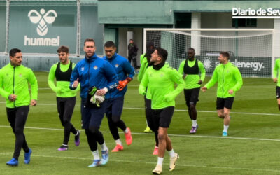 Trece ausencias en la vuelta al trabajo en el Betis