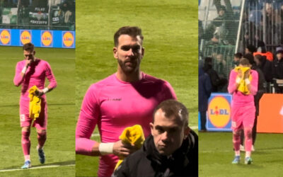La secuencia de un Adrián muy dolido tras la derrota del Betis