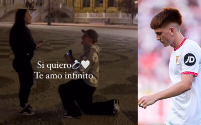 ‘Colo’ Barco pide matrimonio en Sevilla… con su futuro en el aire