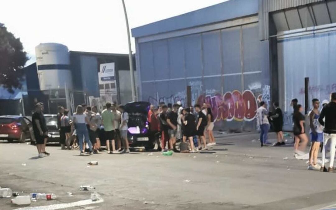 machetazos y atropellos en una rave ilegal por Navidad