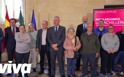 Los vecinos de la Bachillera podrán ser propietarios de sus casas 77 años después