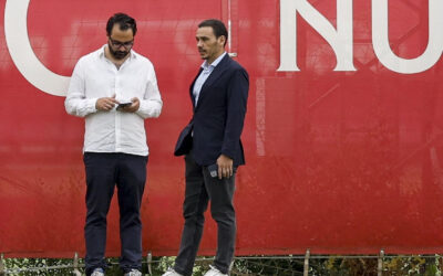 GarcÃ­a Pimienta dirige su primer entrenamiento con el Sevilla FC