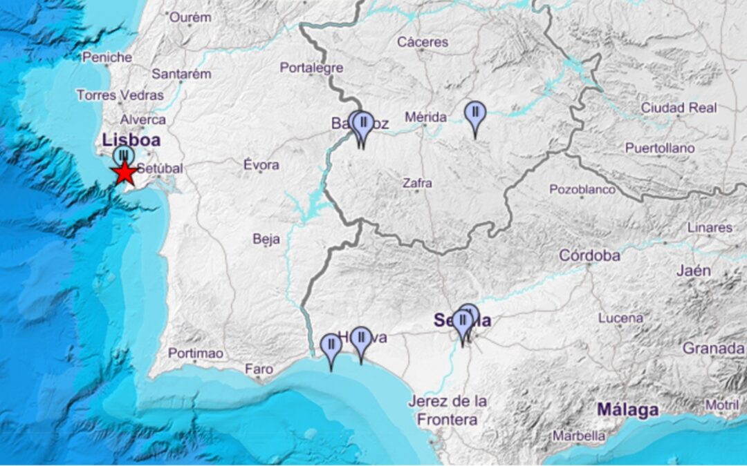 Un terremoto de magnitud 5 sacude Portugal y se siente en Sevilla