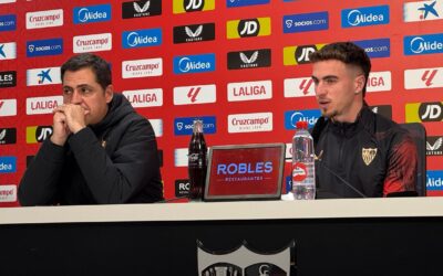 Adriá Pedrosa: "Llevo dos temporadas y el Betis siempre ha sido favorito, aunque a mí no me han ganado todavía"