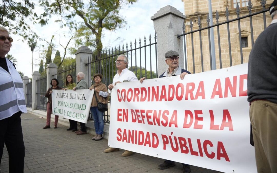 El Parlamento tramita la iniciativa legislativa sobre sanidad de las Mareas Blancas