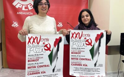 Antonio Maíllo, Unai Sordo y Enrique Santiago participarán en la 25 Fiesta del PCA en Córdoba