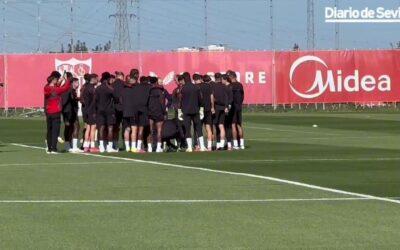 Caparrós ya imprime su sello en los entrenamientos del Sevilla